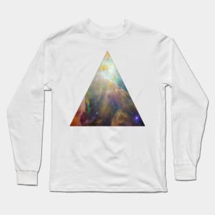 The Orion Nebula Triangle Long Sleeve T-Shirt